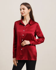 Reine Seidenbluse für Damen