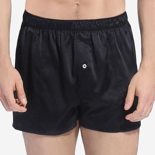 Weiche Bequeme Passende Drapierende Seiden-Boxershorts für Herren