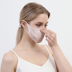 19 Momme Seiden-Verstellbare Gesichtsmaske