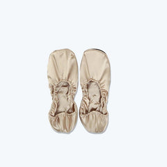 Balletstil Bequeme 100% Seidenweiche Hausschuhe
