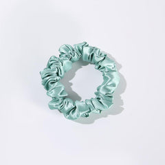 22 Momme 2,5 CM Seidene Haargummi 4er-Set