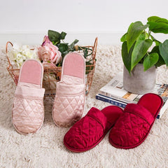 Haus-Slipper aus 100% Seide