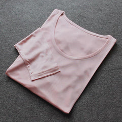 100% Maulbeerseiden Langes Thermal-Unterwäsche-Set für Frauen