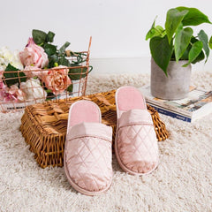 Haus-Slipper aus 100% Seide