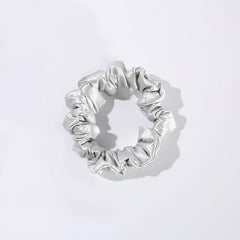 22 Momme 2,5 CM Seidene Haargummi 4er-Set