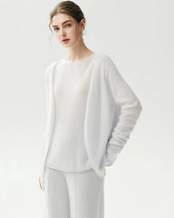 Pullover aus 100 % Kaschmir im Lagenlook mit 2-in-1-Design