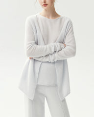Pullover aus 100 % Kaschmir im Lagenlook mit 2-in-1-Design