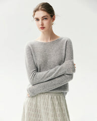 Leichter Pullover aus 100 % reinem Kaschmir
