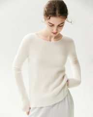 Leichter Pullover aus 100 % reinem Kaschmir