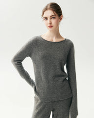 Leichter Pullover aus 100 % reinem Kaschmir