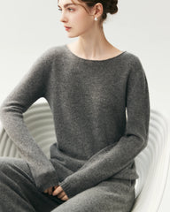 Leichter Pullover aus 100 % reinem Kaschmir