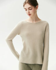 Leichter Pullover aus 100 % reinem Kaschmir