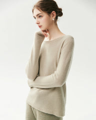 Leichter Pullover aus 100 % reinem Kaschmir