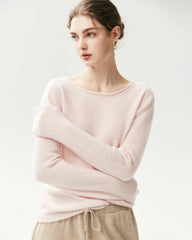 Leichter Pullover aus 100 % reinem Kaschmir
