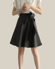 22 Momme eleganter Seiden-Rock