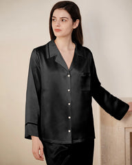 22 Momme Maulbeerseide Schlafanzug-Set