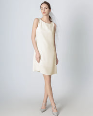 40 Momme A-Linie Seidenkleid