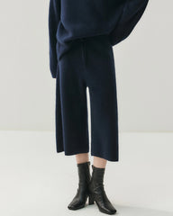 Kaschmir-Woll-Set mit Kapuzenpullover und Hose