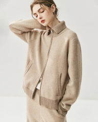 Kaschmir-Woll-Strickjacken-Set für Damen