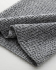 Kaschmir-Woll-Zip-Hoodie & Hose mit geradem Bein