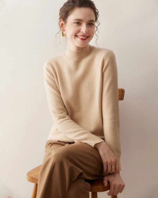 Gemütlicher Damen-Kaschmirpullover