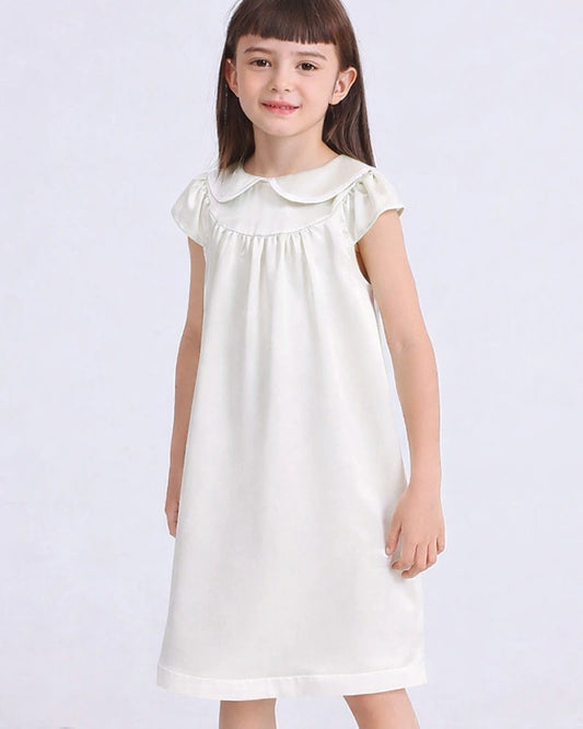 Seiden-Nachtkleid für Mädchen
