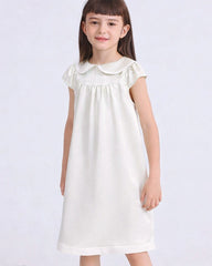 Seiden-Nachtkleid für Mädchen