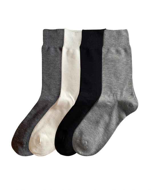 Herren Cashmere-Mix Socken mit 90°-Ferse