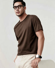 Herren Seidenjersey T-Shirt – Relaxed Fit