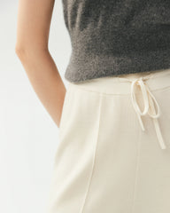 Merinowoll-Strickhose mit geradem Bein