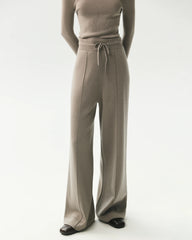 Merinowoll-Strickhose mit geradem Bein