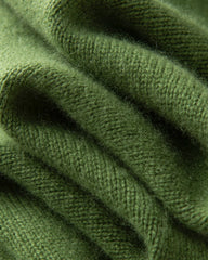 Rollkragen-Pullover aus Kaschmir mit Rautenmuster