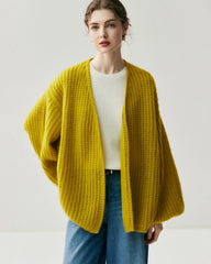 Oversize-Seide-Kaschmir-Cardigan