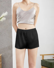 Satin Seide Damen Leggings Unterhosen Shorts