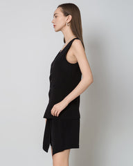 40 Momme Seidene Blazer-Weste