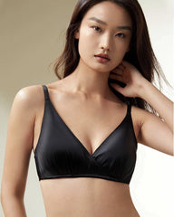 Seiden-Bralette ohne Bügel für Damen