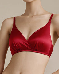 Seiden-Bralette ohne Bügel für Damen