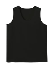 Triacetat-Tanktop mit Rundhalsausschnitt und lockerer Passform