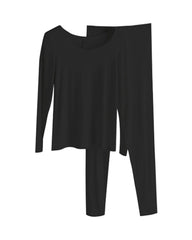 Damen Thermo-Unterwäsche-Set mit gebürsteter Innenseite