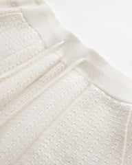 Damen Kaschmir-Woll Strickpullover und Shorts Set