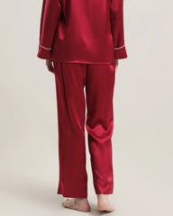 Damen Seiden-Loungehose (lang)