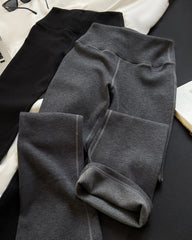 Damen-Schlaghose mit Wollfleece-Futter