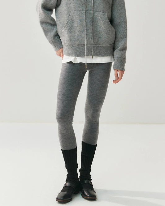 Damen Woll Thermo-Unterwäsche Leggings