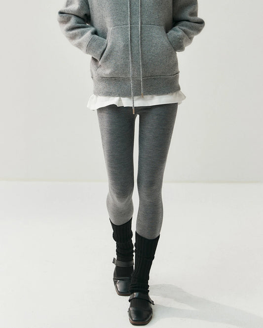 Damen Woll Thermo-Unterwäsche Leggings